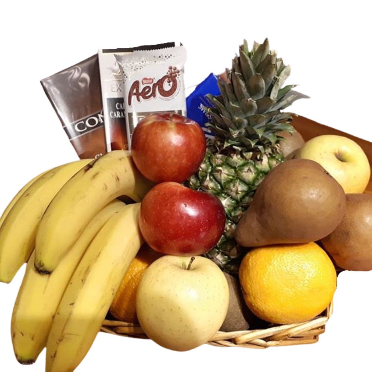 Fruit and Chocolate Gift Basket