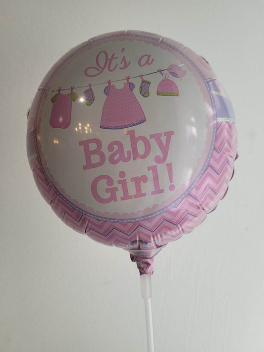 It's a Baby Girl Mylar Balloon